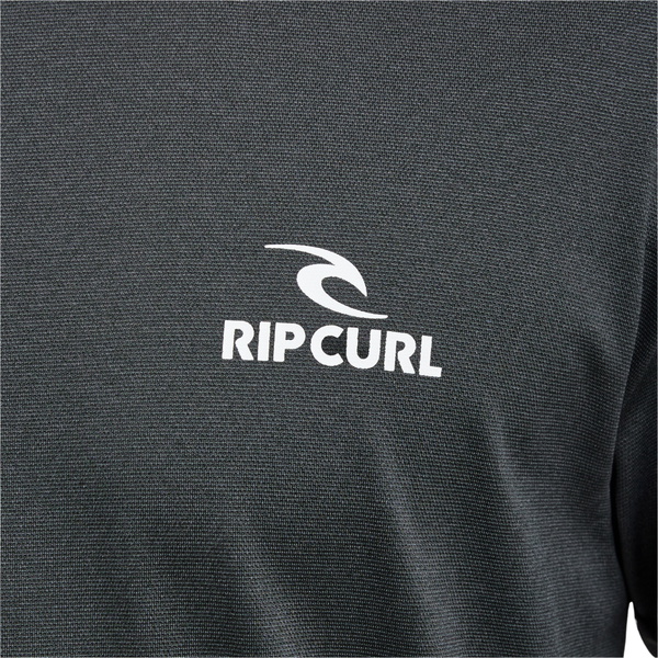 2026 Rip Curl M&auml;nner Stack UPF Langarm-Lycra-Weste 166MRV - Black Marle